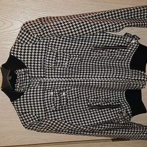 Live Mechanics jacket (off white/black) 2X